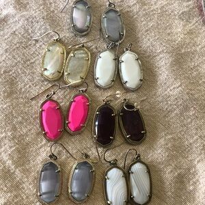 Kendra Scott bundle of Dani earrings. 7 pair